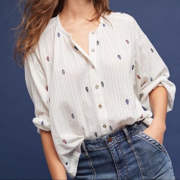 Anthropologie Tops - Anthropologie Akemi + Kin ‘Adela’ Button Down Top